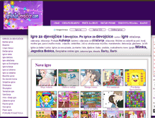 Tablet Screenshot of igricezadevojcice.com